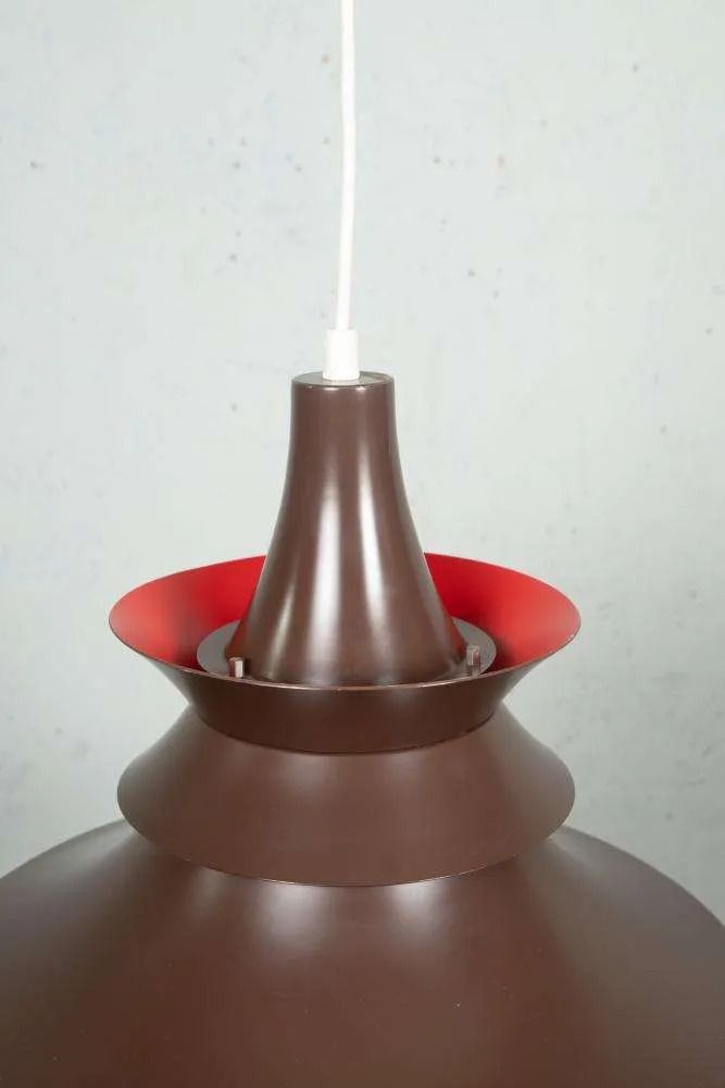 Space Age Danish Design Pendant Lamp, Vintage Danish 60s Pendant. photo for sale