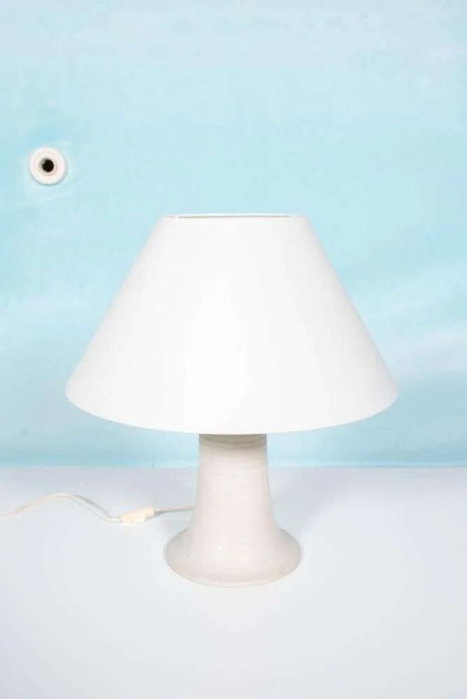 Bohemian Tafellamp Jaren 60/70, Natuurlijke Geribbelde Tinten. photo furniture