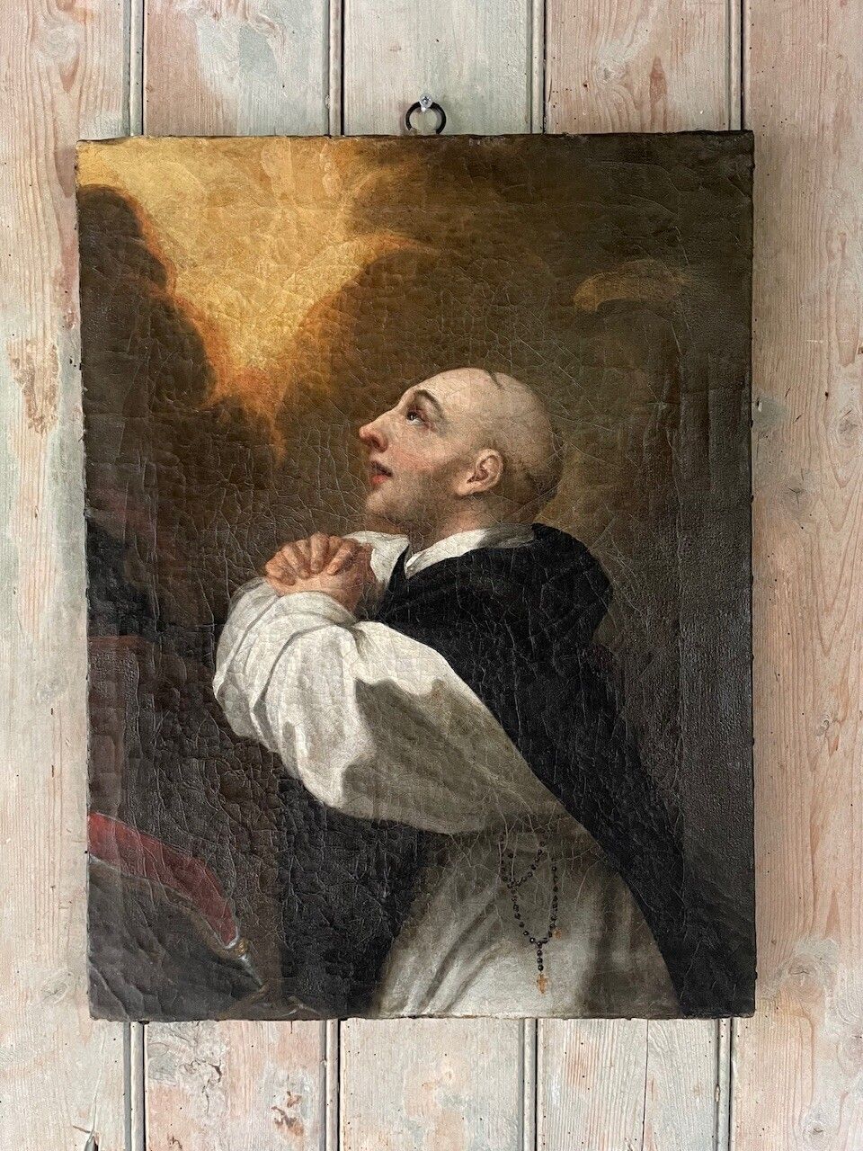 C17th Spanish School Portrait Of A Friar photo buy
