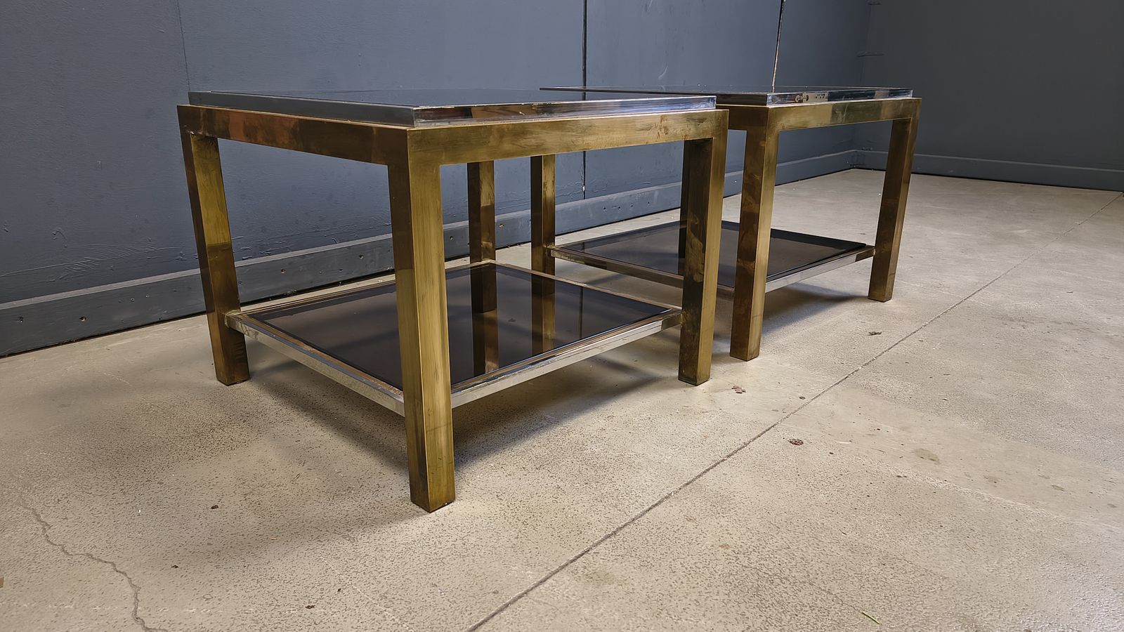 Pair Of Side Tables Byjean Charles, 1970s photo 695.0