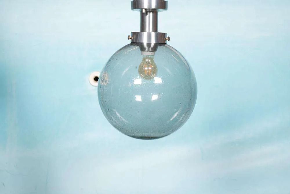 Space Age 60s/70s Ball Lamp Teardrops photo for sale