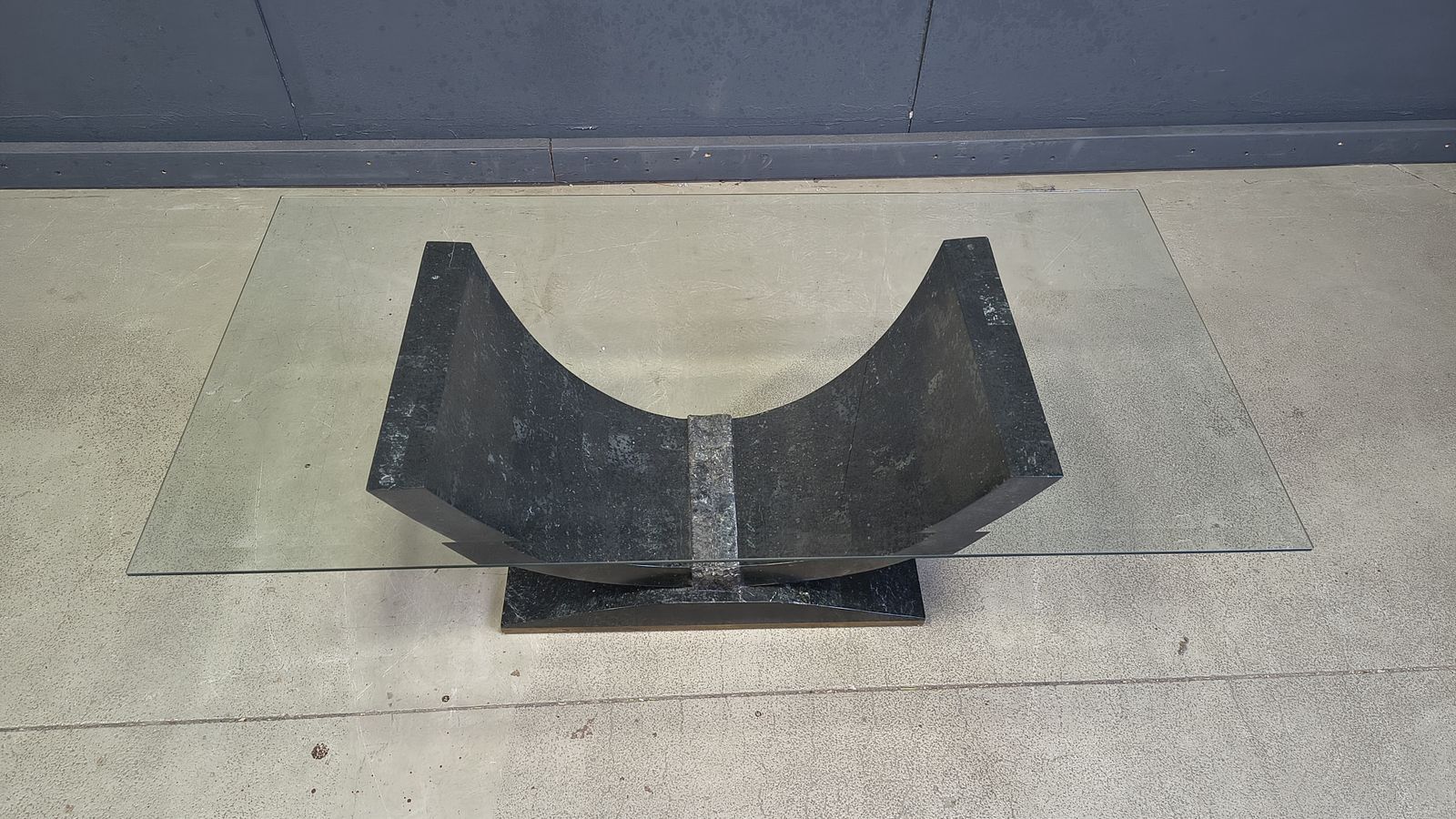 photo for sale Vintage Tessellated Coffee Table By Maitland Smith, 1980s