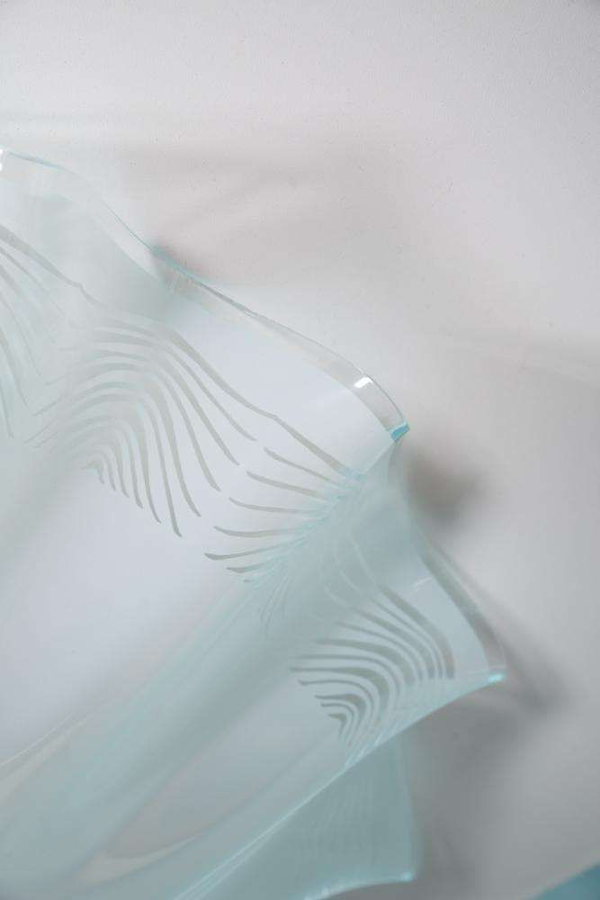 Vintage Glazen Plafondlamp Uit De Jaren 1970, Space Age Plafondlamp photo buy