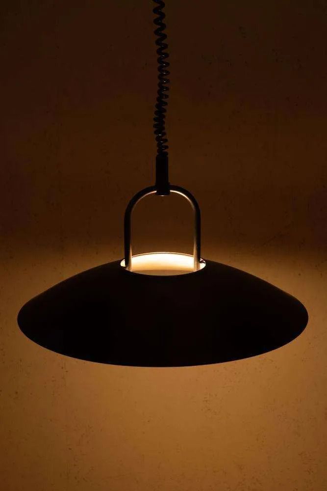 photo buy Postmodern Minimalistische Hanglamp Jaren 1980, In Hoogte Verstelbaar