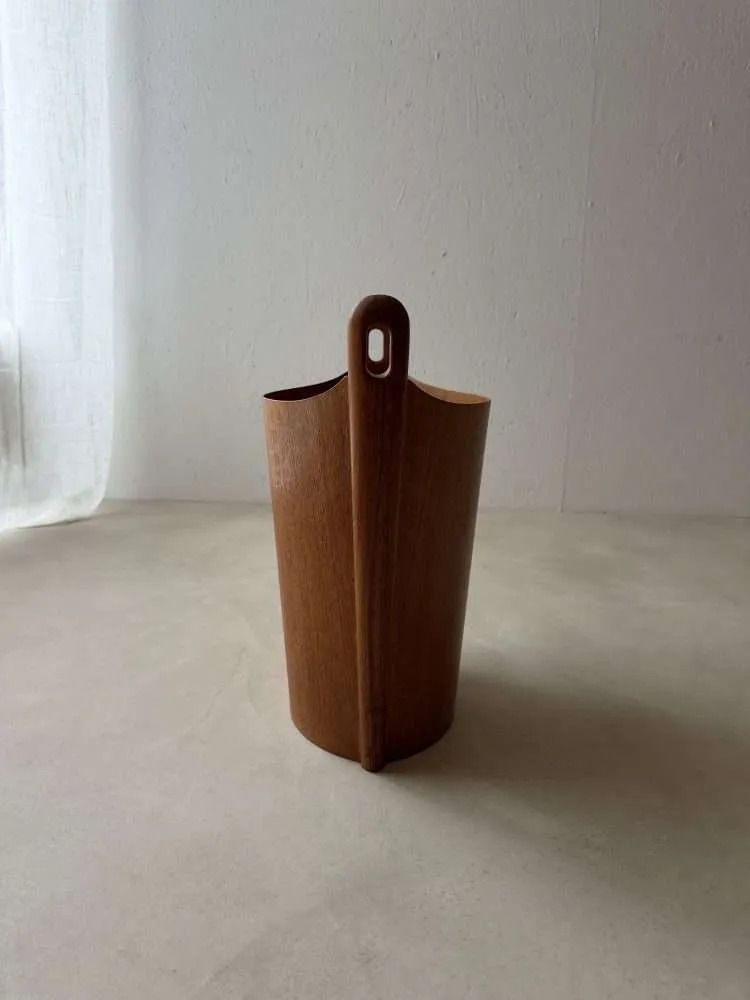 Vintage Einar Barnes Ps Heggen Teak Papierbak, Jaren 1960 photo vinterior