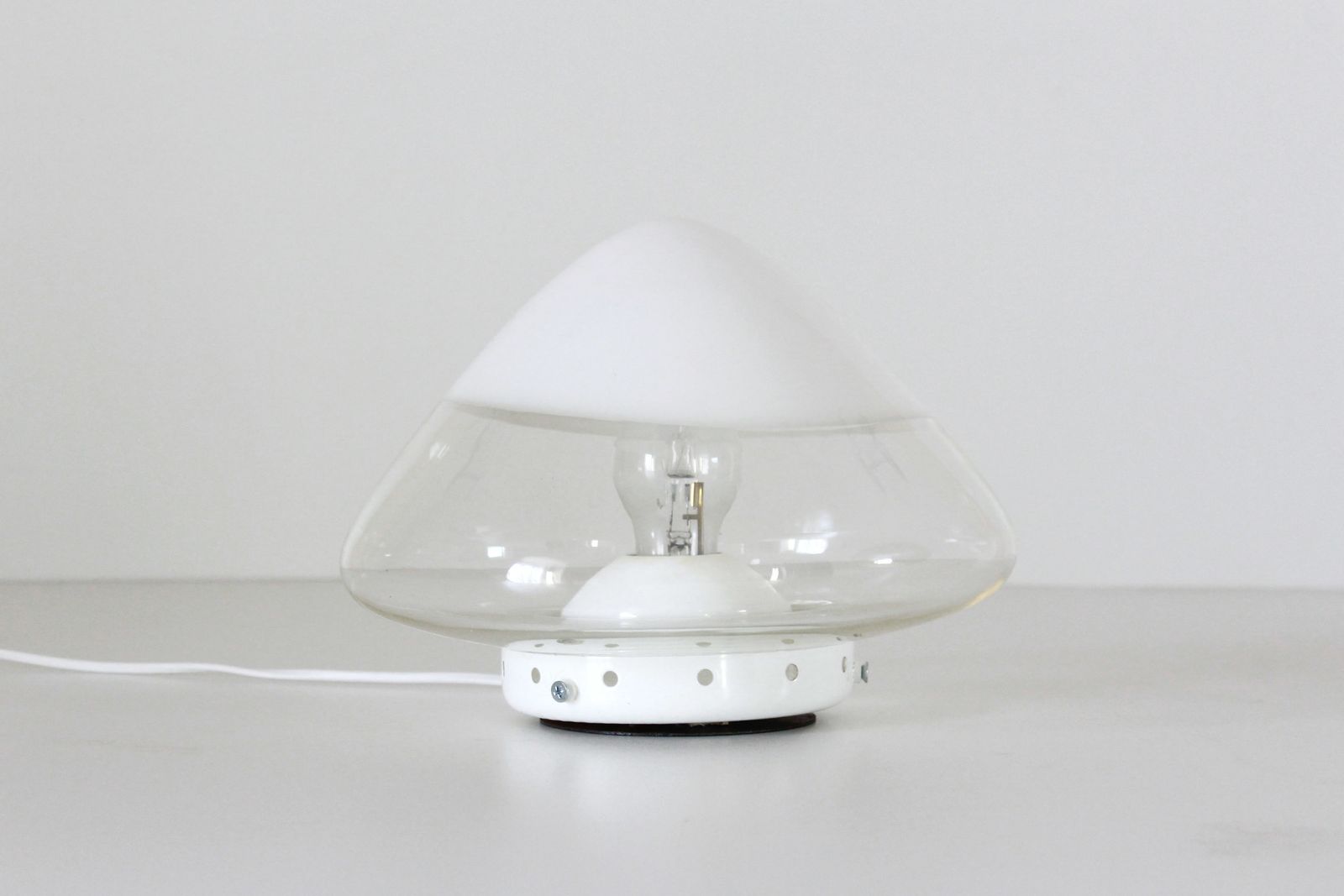 Lampe de table vintage Murano années 1970, Nason pour Itre photo for sale