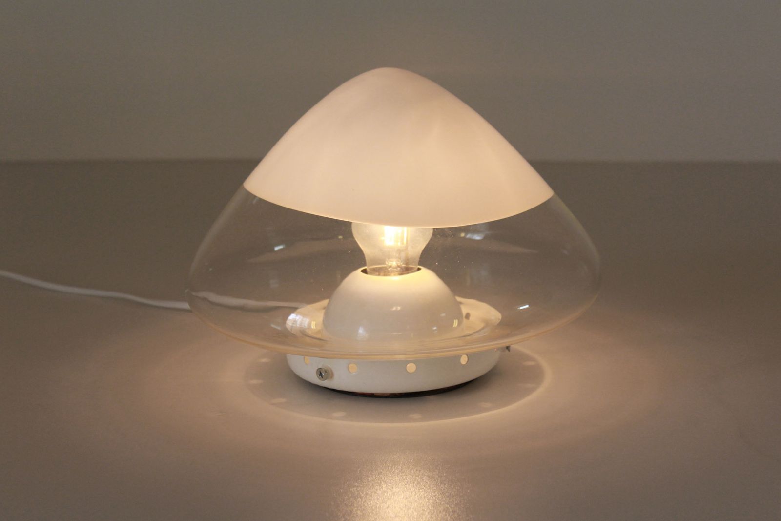 Lampe de table vintage Murano années 1970, Nason pour Itre photo 900.0