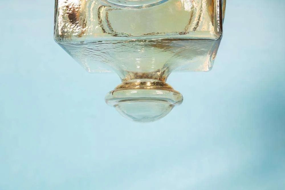 Lighting Japandi Glass Pendant Lamp, Bohemian Cubic Vintage Glass Lamp. photo