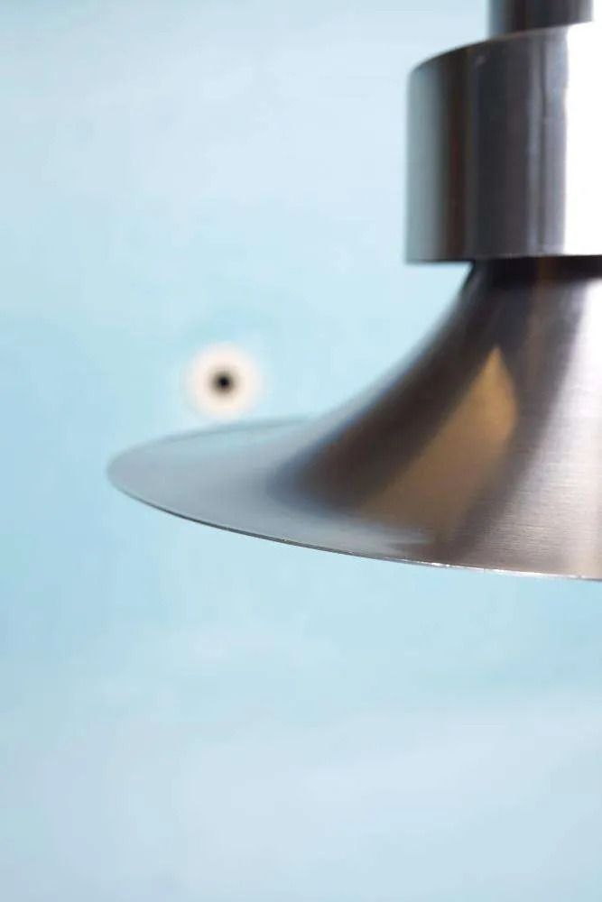 Space Age Hanglamp Uit De Jaren 1960, Mid Century Deens Design. photo vinterior