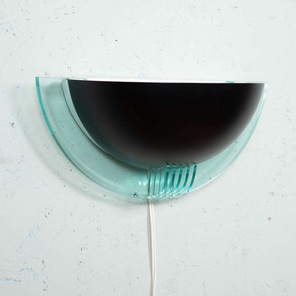 Memphis Wall Lamp 1980s, Space Age Uplight.