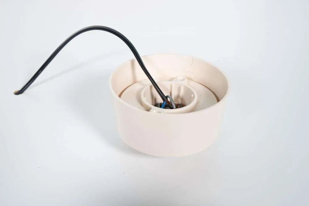 Vintage Opaline Plafondlamp, Jaren 1950, Minimalistisch Ontwerp. photo buy