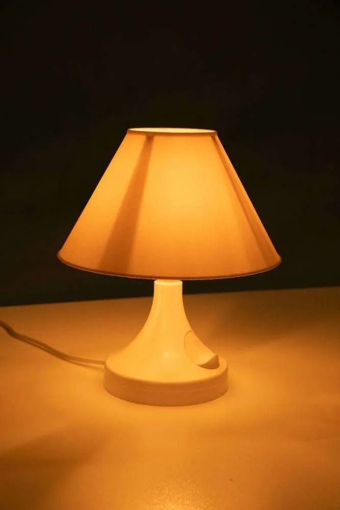 Verlichting Space Age Tafellamp Jaren 60/70, Vintage Nachtkastlamp. photo