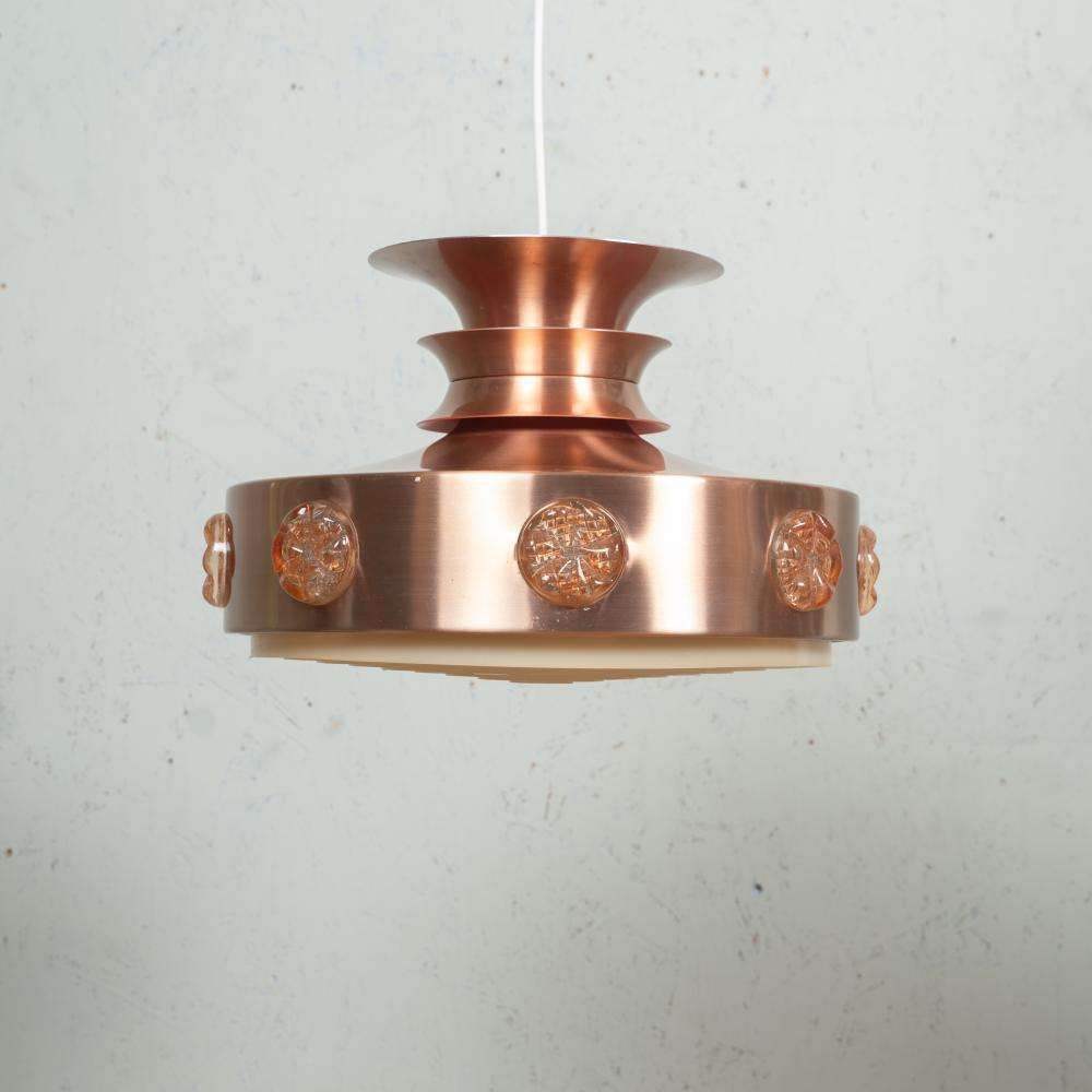 Bohemian Scandinavian Hanglamp, Space Age Zweedse Hanglamp. photo for sale