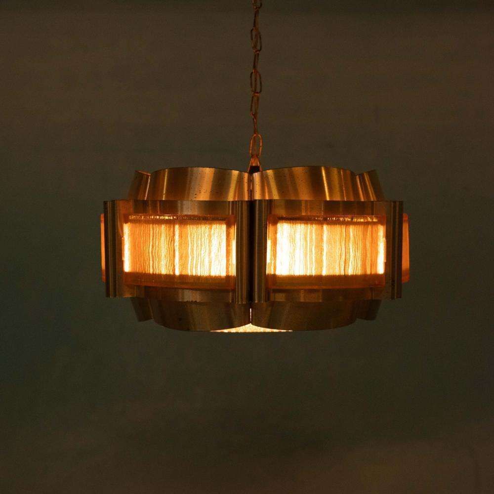 Lighting Space Age Pendant Lamp 1970s Danish Design Werner Shou Lamp photo