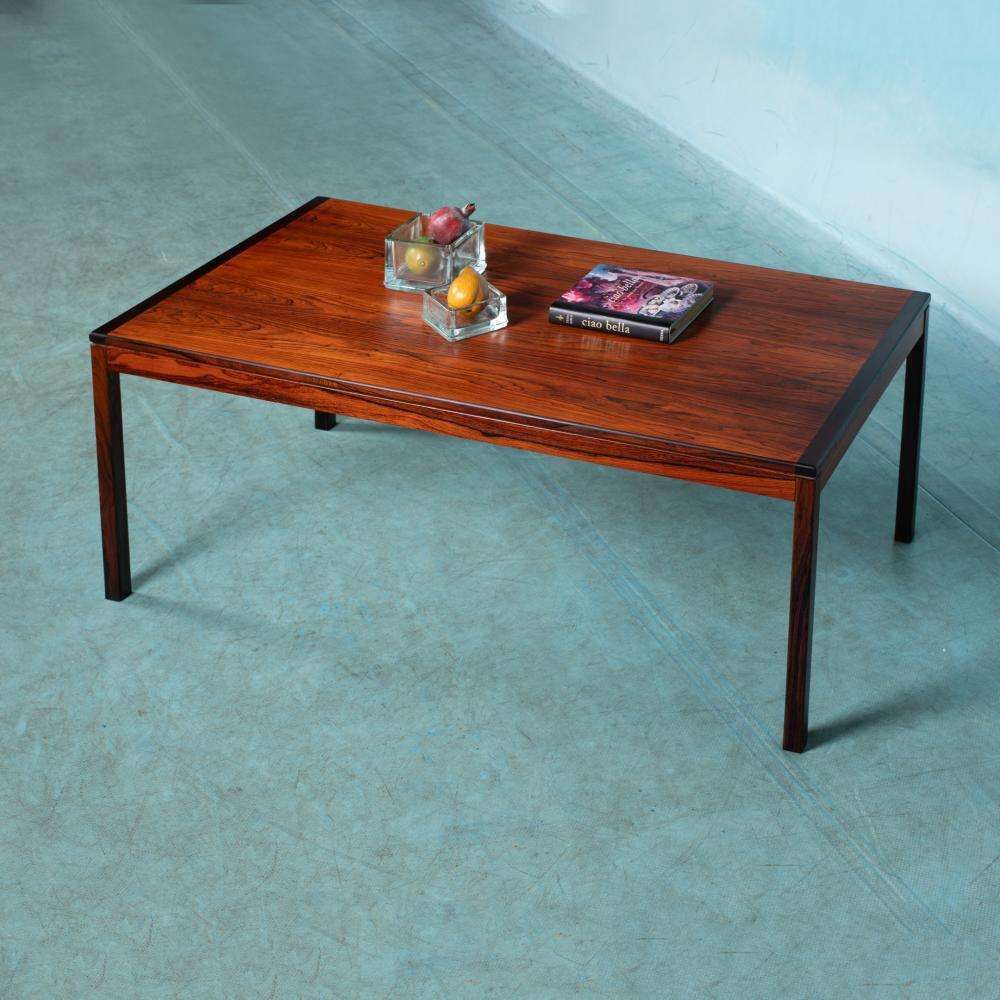 Opgeknapte Vintage Scandinavische Salontafel, Mid Century photo for sale