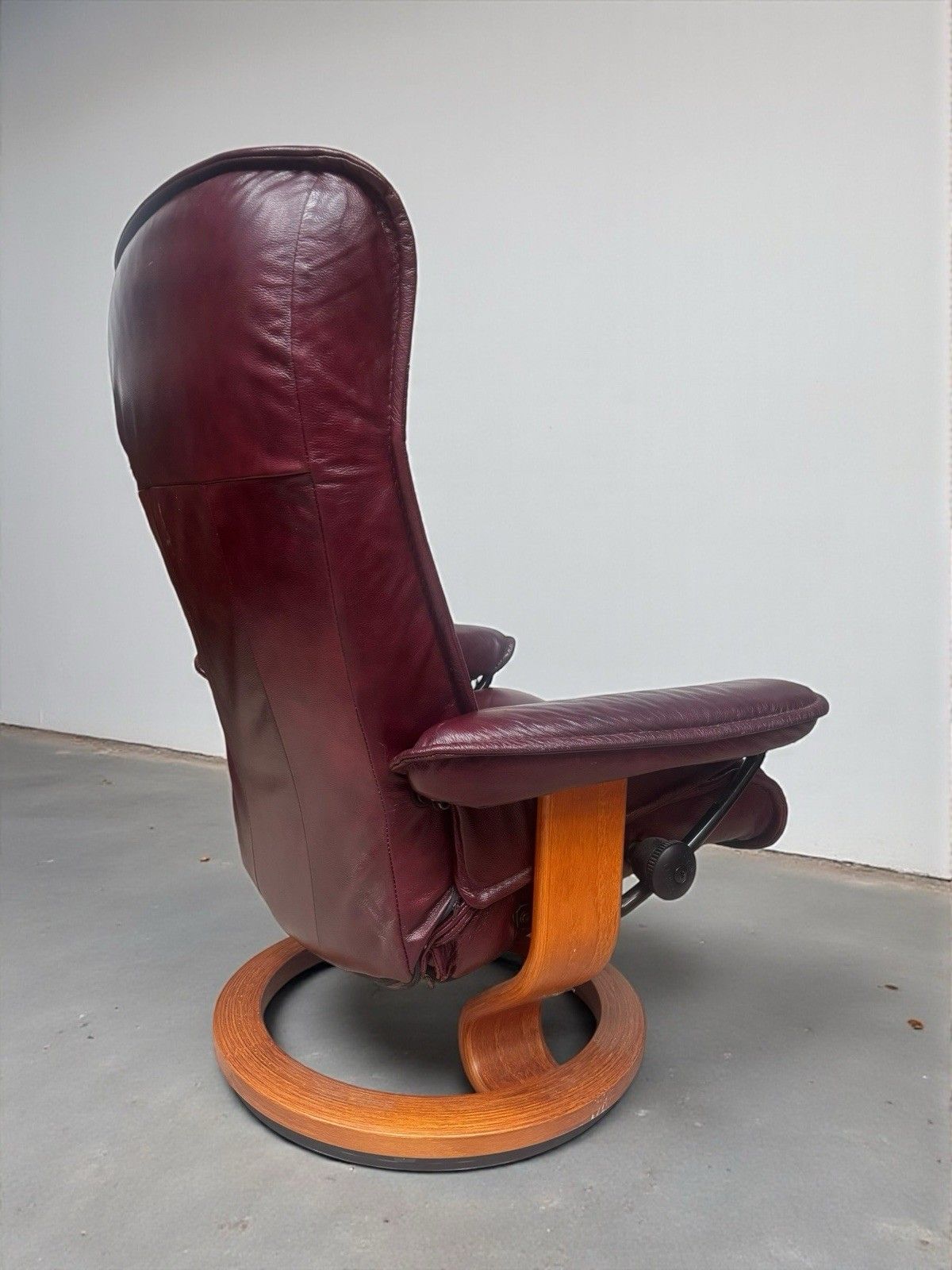 Ekorness Stressless Reclining Armchair And Footstool Consul Range Super Quality photo vintage