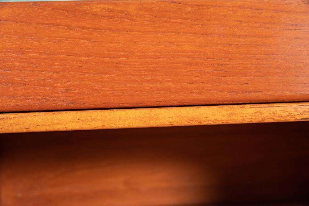 photo vintage Deens Design Teakhouten Wandconsole, Kai Kristiansen