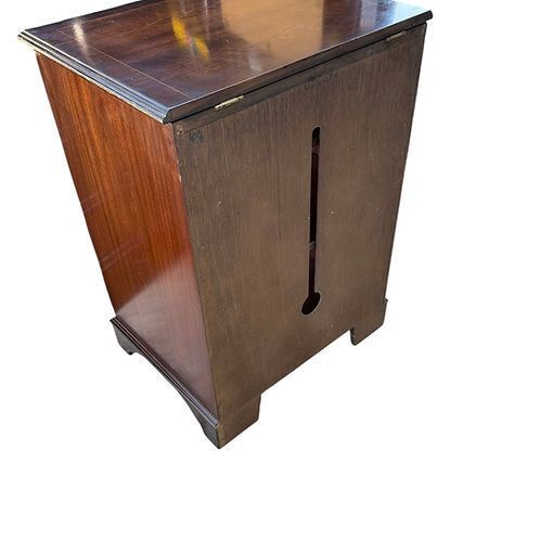Vintage Georgian Style Mahogany Media Unit By Rotarem photo Furniture