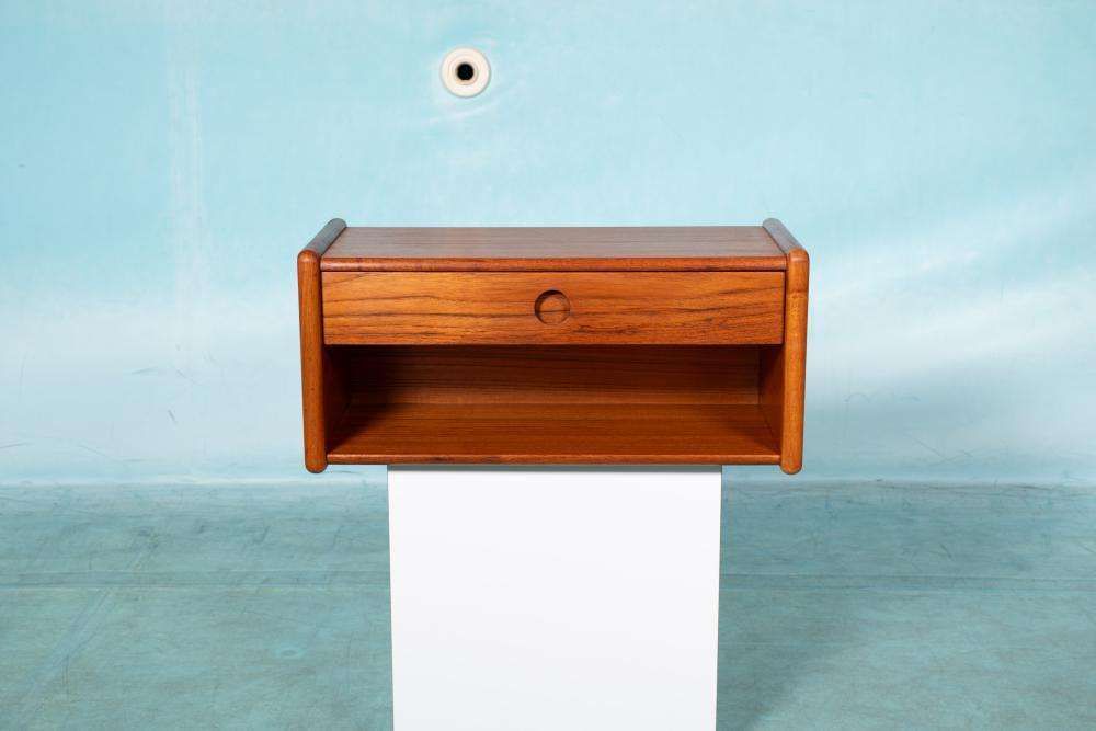 Midcentury Teak Wall Set, Minimalist Kai Kristiansen Console photo for sale