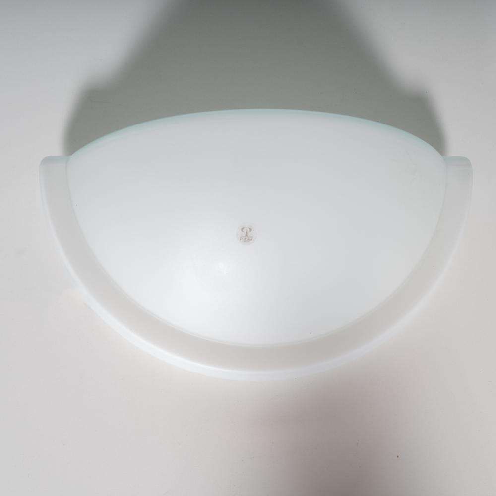 Space Age Peill & Putzler Glazen Wandlamp, Minimalistisch photo Verlichting