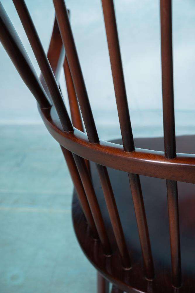 Ercol Fireside Chair Model 472 Jaren 1960 Beukenhout photo for sale