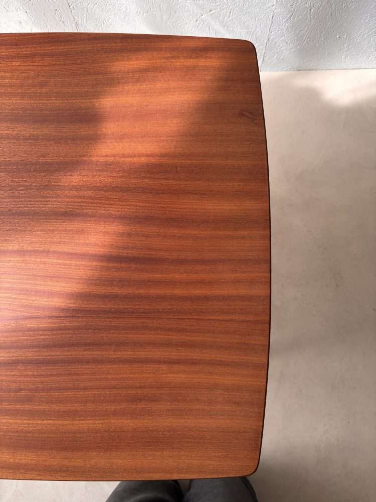photo for sale Swedish Design Side Table Alberts Mahogany & Webbing 1960s