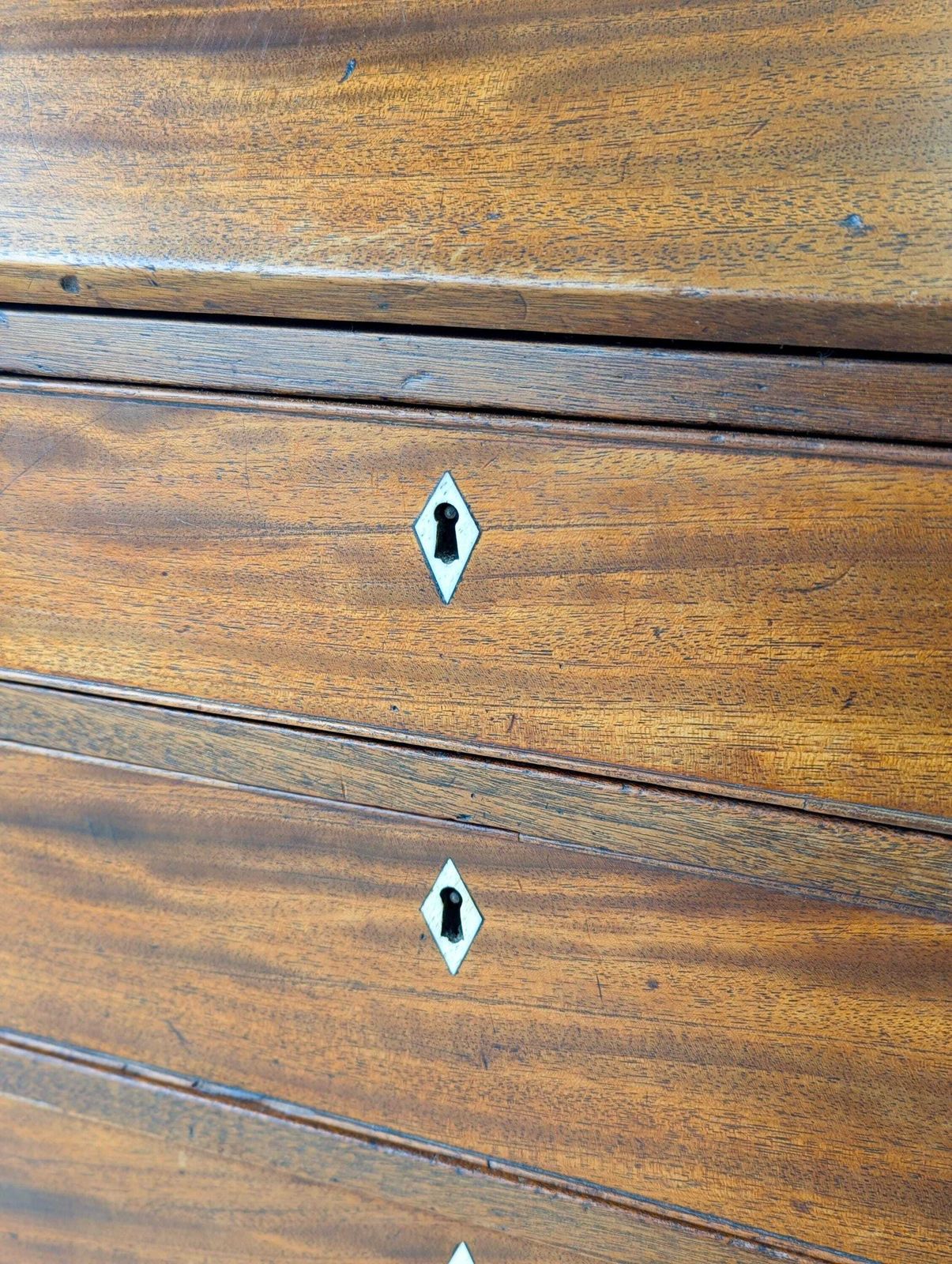 photo furniture Antique Georgian Mahogany Bureau C.1800