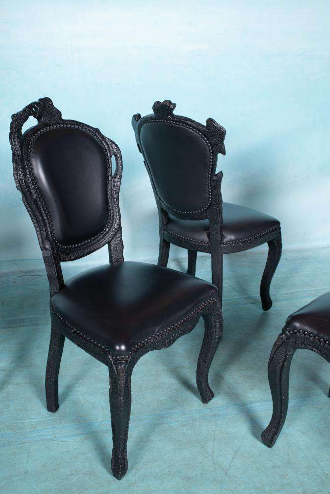 photo furniture Dutch Design Smoke Chairs Maarten Baas Moooi, Ash Chair