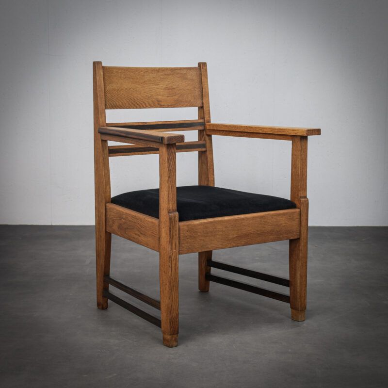 Pair Of Art Deco Armchairs, The Netherlands (1930s) photo 1020.0