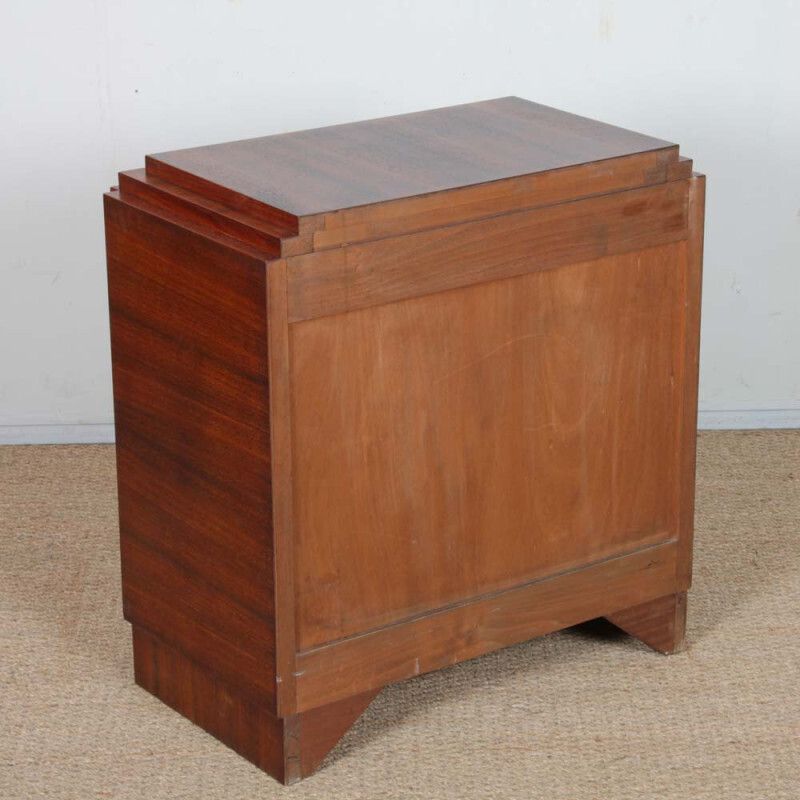 Art Deco Walnut Chest Of Drawers, French Made, Circa 1930–1940 photo 1284.0