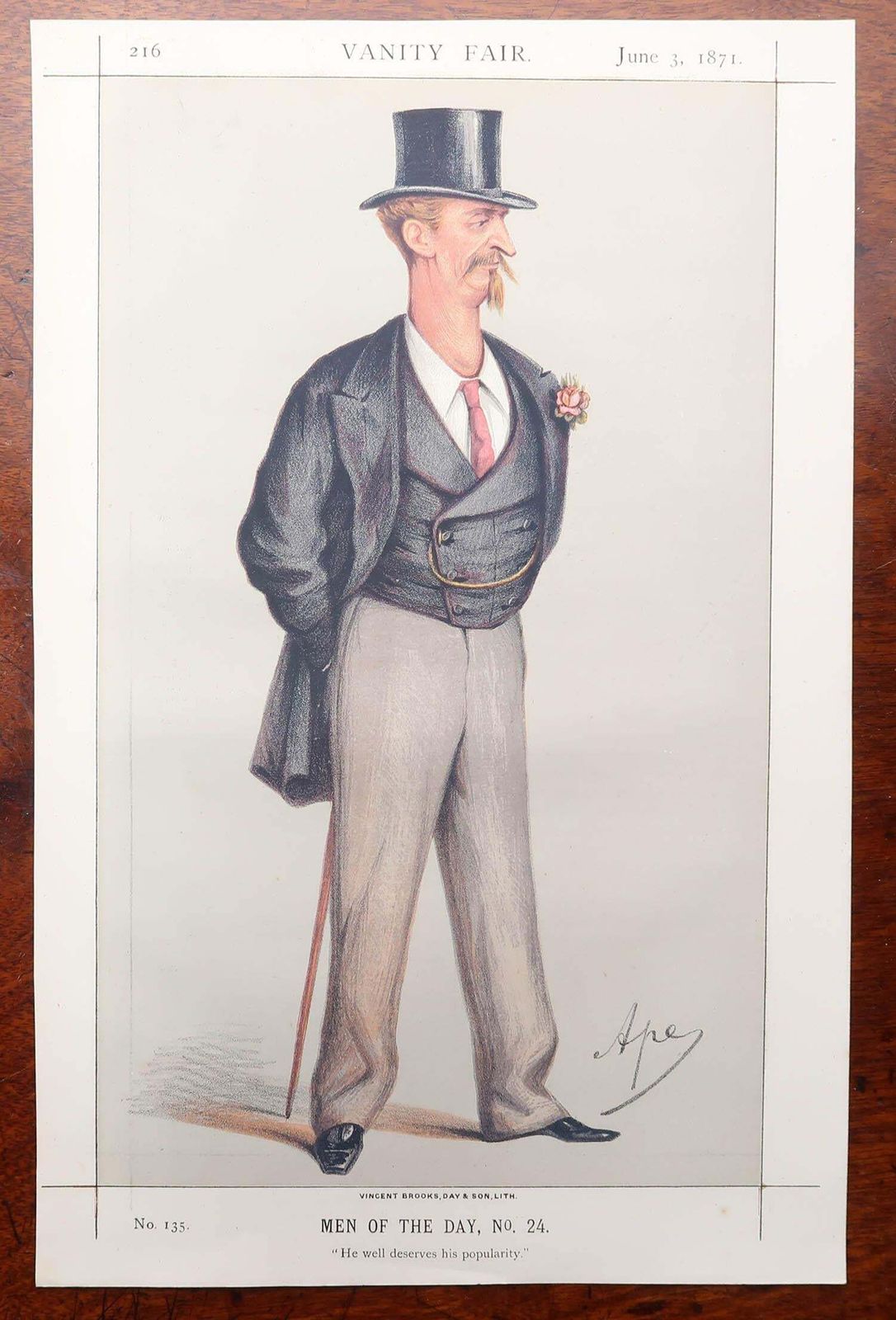 Set Of 12 Original Antique Vanity Fair " Spy " Prints. " Men Of The Day ". 1873 photo 220.0