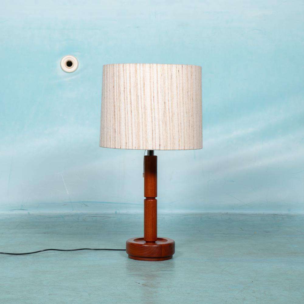 Vintage Danish Design Teak Table Lamp Domus photo furniture