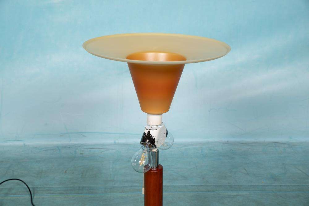 photo for sale Vintage Danish Design Teak Table Lamp Domus