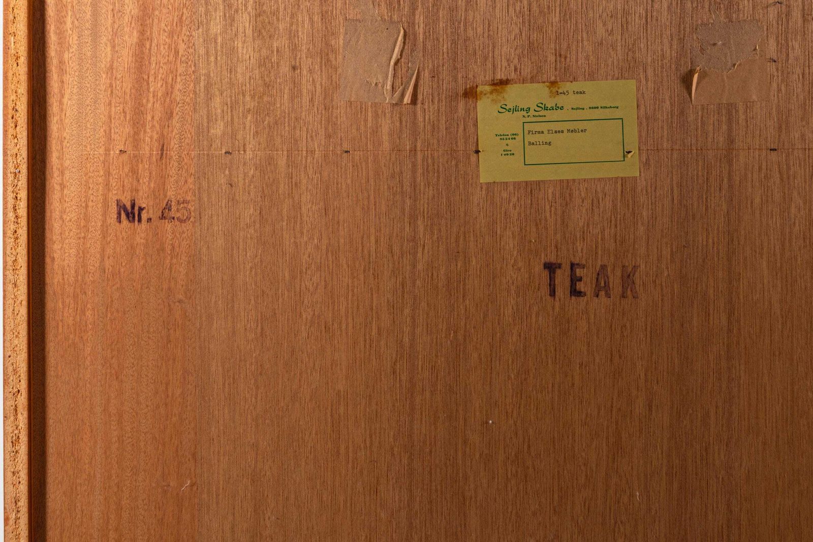 photo vintage Danish Mid Century Teak Bookcase Cabinet, 1960s – Sejling Skabe
