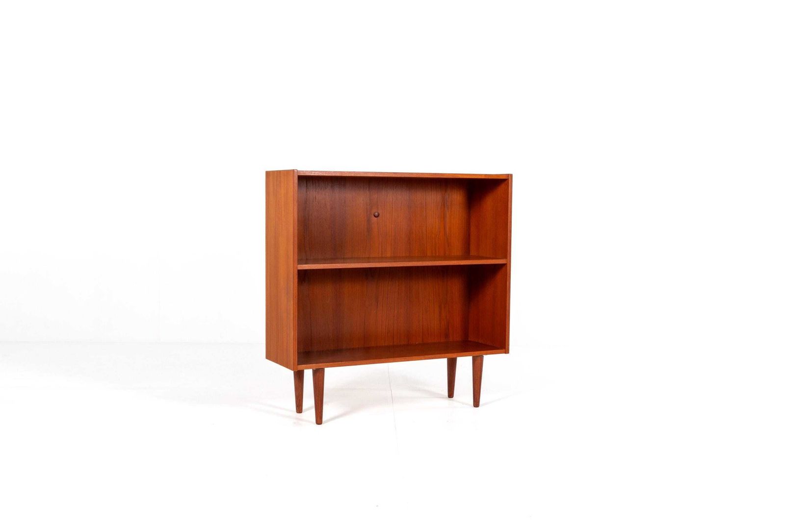 photo furniture Mid Century Danish Teak Bookcase Cabinet, 1960s Scandinavian Open Shelf Storage