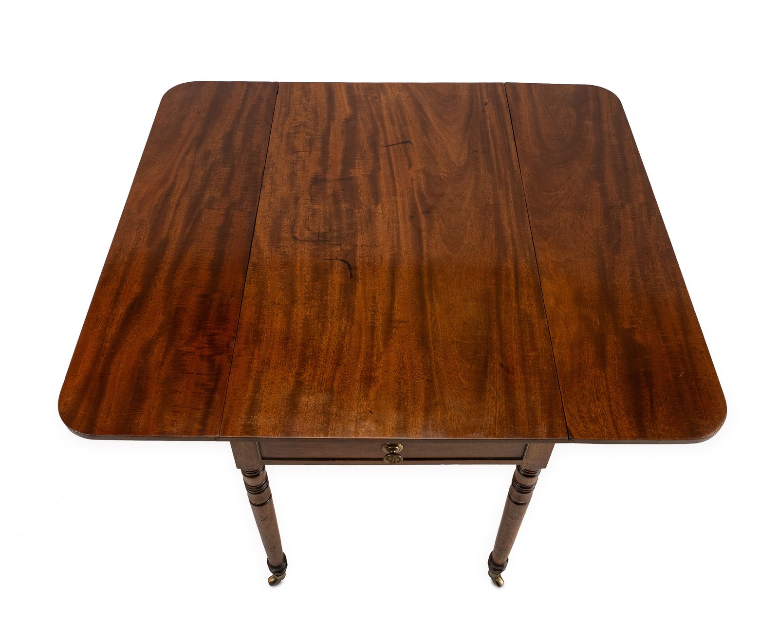 525.0 Late Georgian Mahogany Pembroke Breakfast Table C.1800–1820 photo