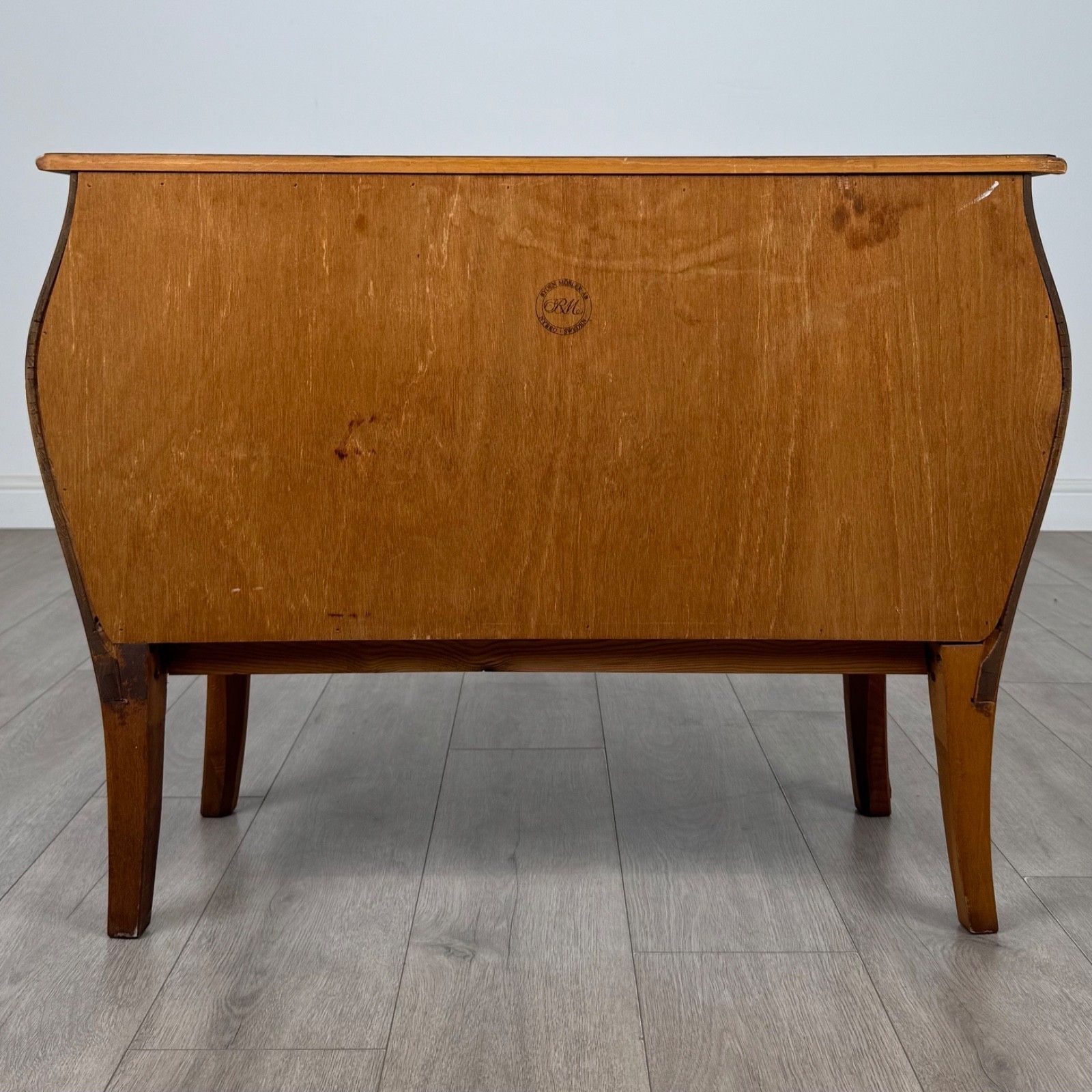 Antique 20th Century Bombe Chest Of Drawers In Walnut ( Af 5596 ) photo 585.0