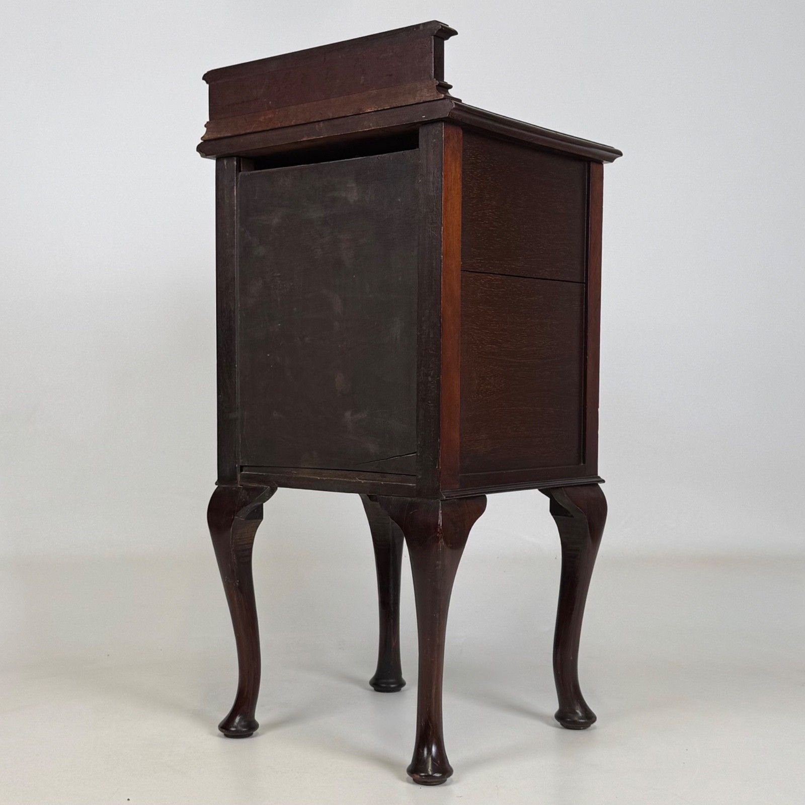 Antique 20th Century Small Edwardian Cabinet In Mahogany ( Af 5642 ) photo buy