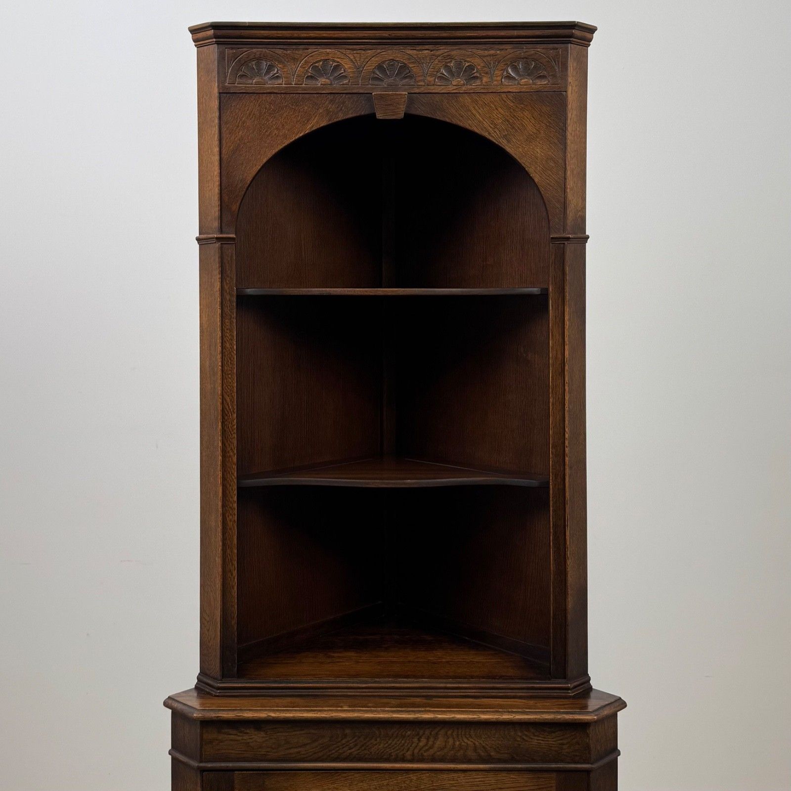 Antique 20th Century Corner Cabinet In Oak ( Af 5589 ) photo Furniture