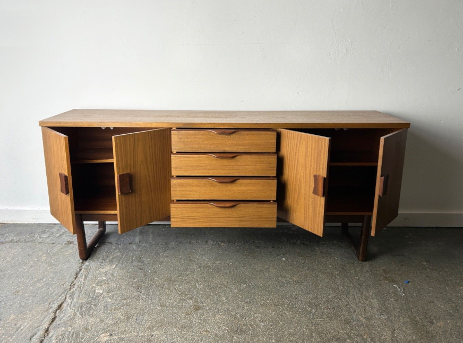 1960s Mid Century Formica Sideboard By Europa Furniture photo vinterior