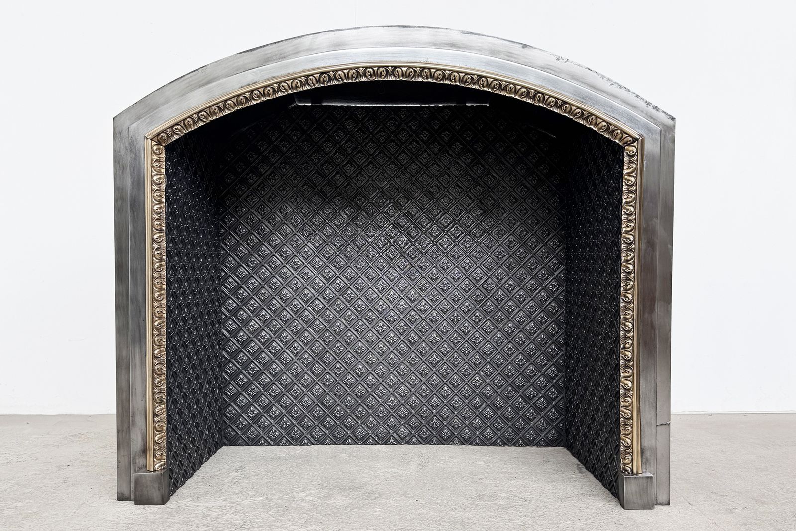 Early 19th Century Regency Cast Iron And Bronze Fire Box photo for sale