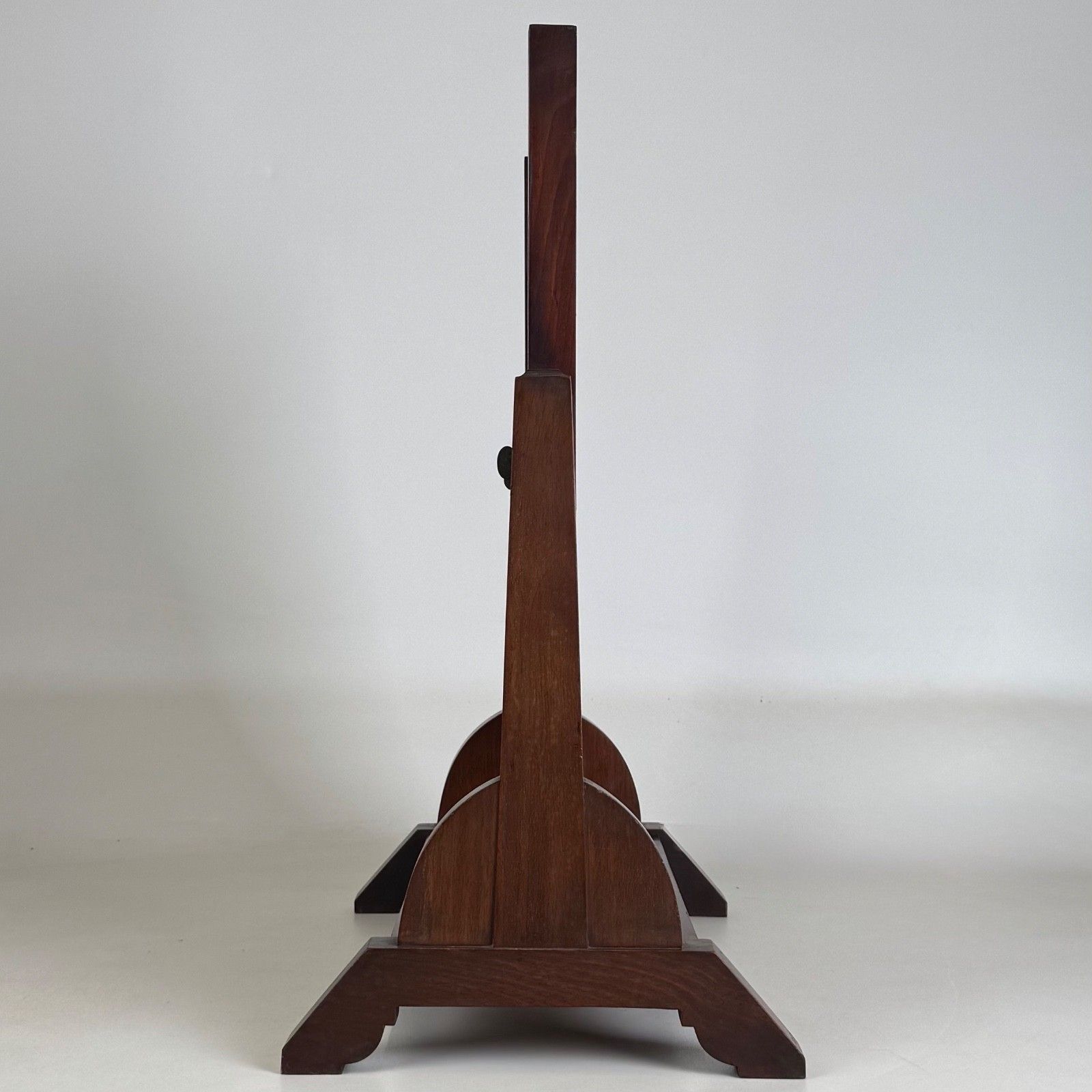 Antique 20th Century Inlaid Dressing Mirror In Mahogany ( Af 5637 ) photo vintage