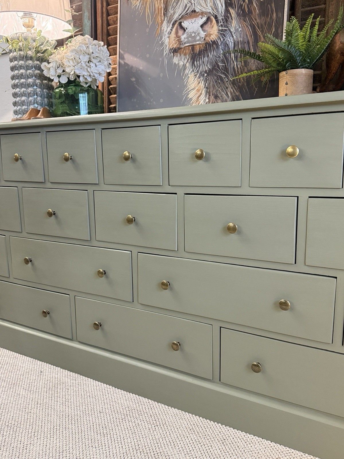 photo furniture 19 Drawer Merchant Chest, Chest Of Drawers, Sideboard Treron By Farrow & Ball