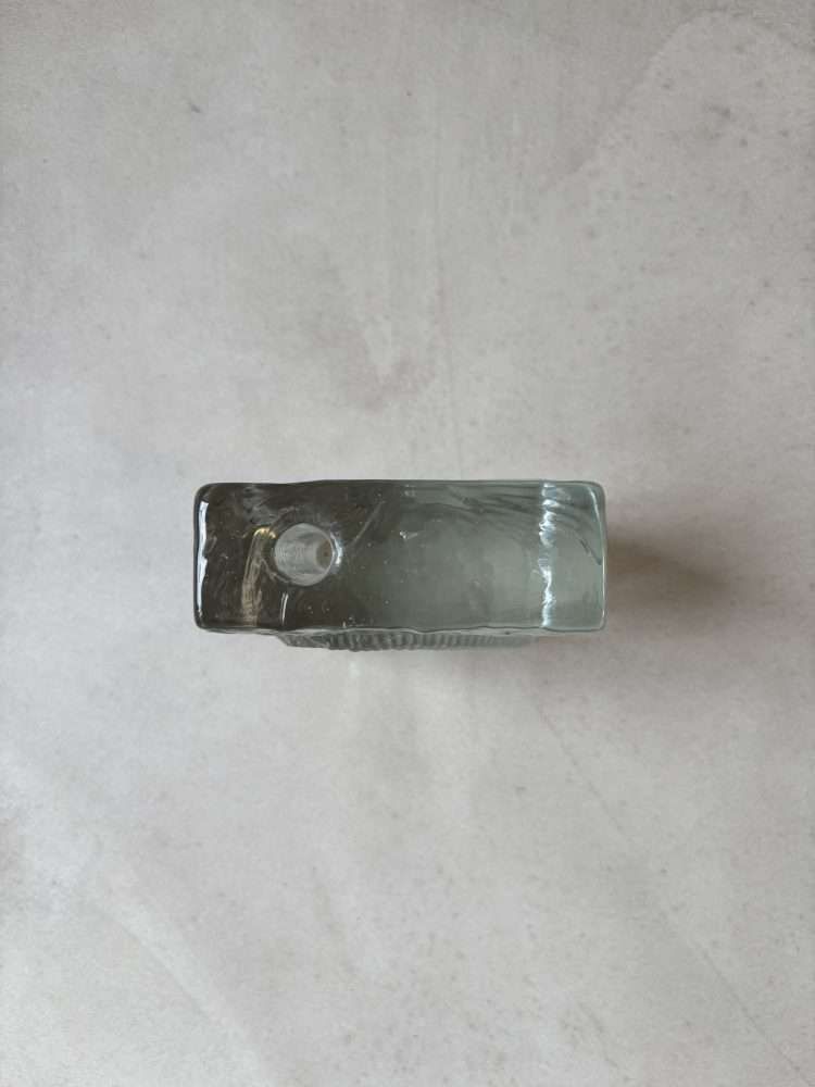 Solifleur Block Vase Heiner Düsterhaus Walther Glass 1970s photo furniture
