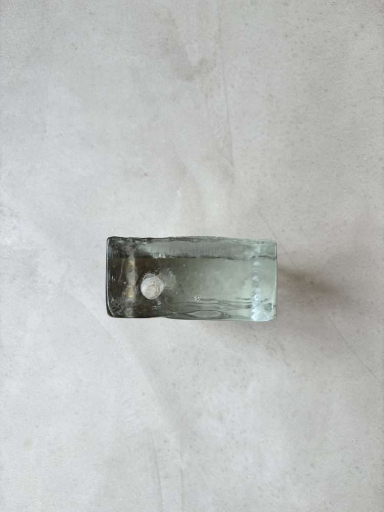 Solifleur Block Vase Heiner Düsterhaus Walther Glas Jaren 1970 photo 100.0