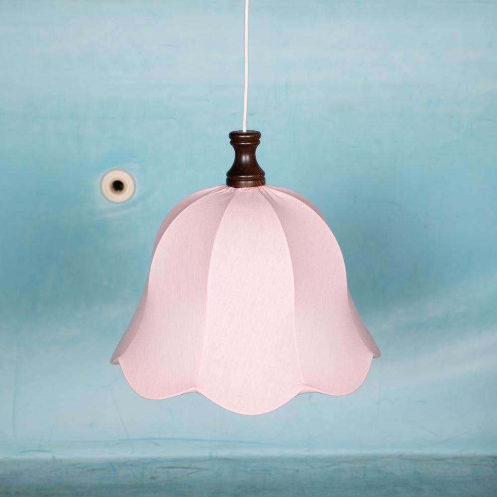 Vintage Scandinavian Tulip Pendant Lamp Pink photo furniture
