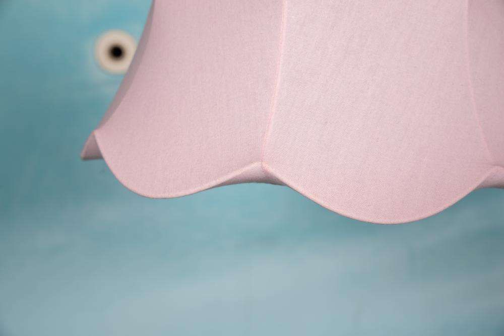 photo furniture Vintage Scandinavian Tulip Pendant Lamp Pink