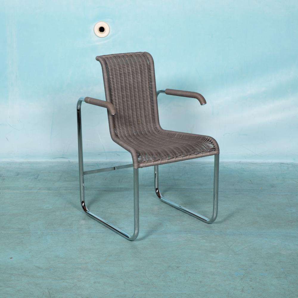 Vintage Armchair Tecta B20, Minimalist Tubular Chair photo furniture