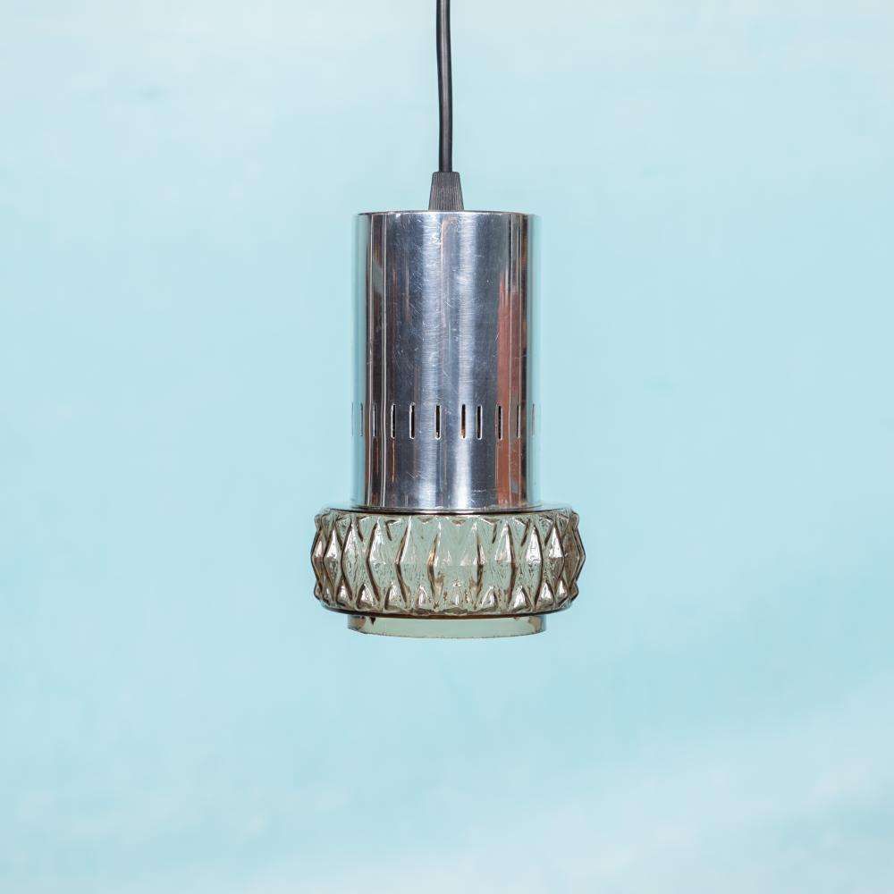 Space Age Hanglamp Glas, Mid Century Glas Jaren 60 Hanglamp photo furniture