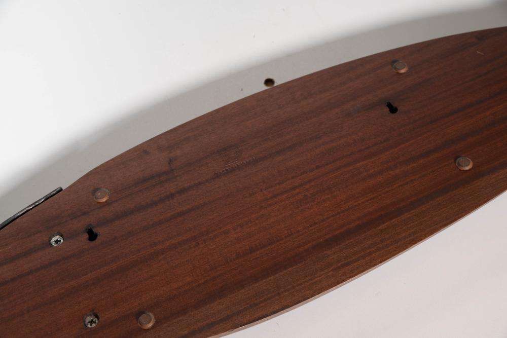 Woonaccessoires Vintage Houten Presentatiebord, Visschaal photo